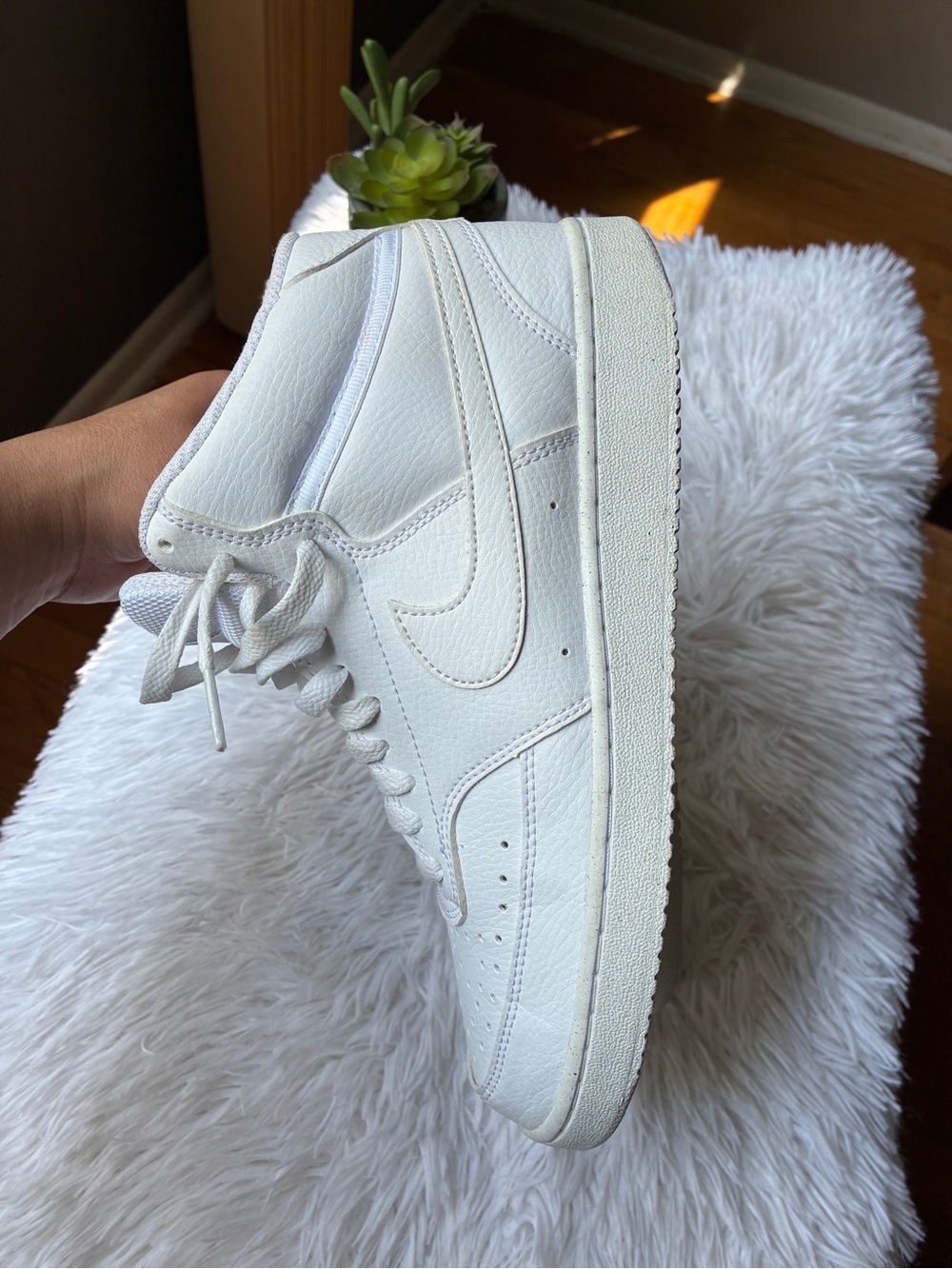 Nike Court Vision Mid Sneakers 🤍 - Picture 6 of 8